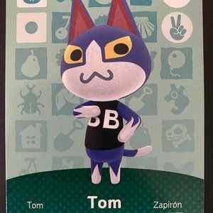 Authentic Tom #128 | Animal Crossing Amiibo